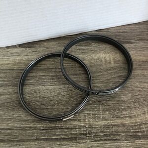 Vtg Metal and Cork Embroidery Hoops